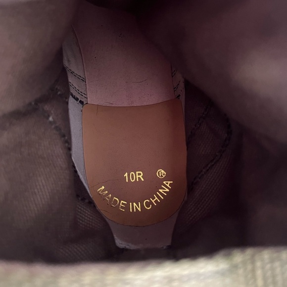 NWT Mens ROTHCO JUNGLE BOOTS - 8 INCH Olive Drab/ Black Canvas Combat Boots 10 - Picture 13 of 13